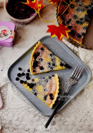 Wild Blueberry Tart Pie recipe