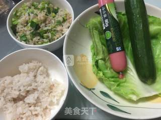 Douban Fried Rice Bento recipe