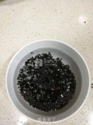 Apple Black Rice Porridge recipe