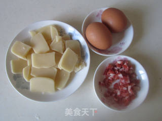 Egg Hug Sausage Rice Cake recipe