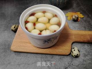 Sweet Wine Quail Eggs recipe