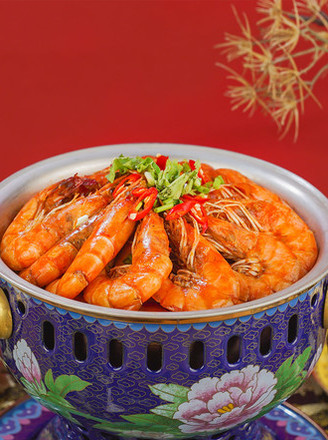 Spicy Shrimp Hot Pot recipe