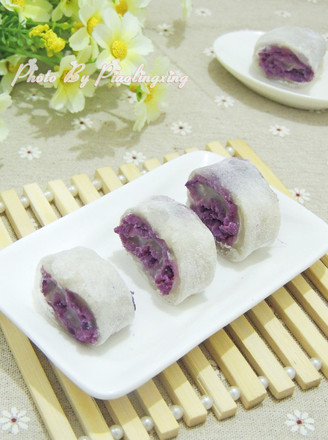 Purple Sweet Potato Cake recipe