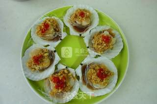 Steamed Scallops with Garlic Vermicelli recipe