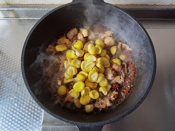 Delicious Chestnut Chicken Stew recipe