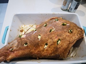 Oven Version of Italian Roast Leg of Lamb recipe
