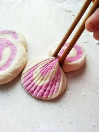 Colorful Shell Buns recipe