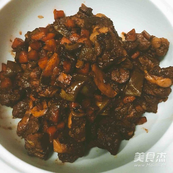 Braised Pork Ribs with Carrots and Lentils recipe