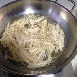 Chopped Pepper and Vermicelli Enoki Mushroom recipe