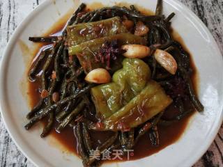 Braised Beans with Sauce recipe