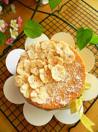 Wagashi Crust Decorated Cake recipe