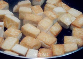 Crab Mushroom Golden Tofu recipe