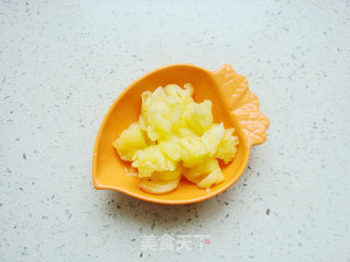 Purple Sweet Potato Pineapple Tea Towel Twist recipe