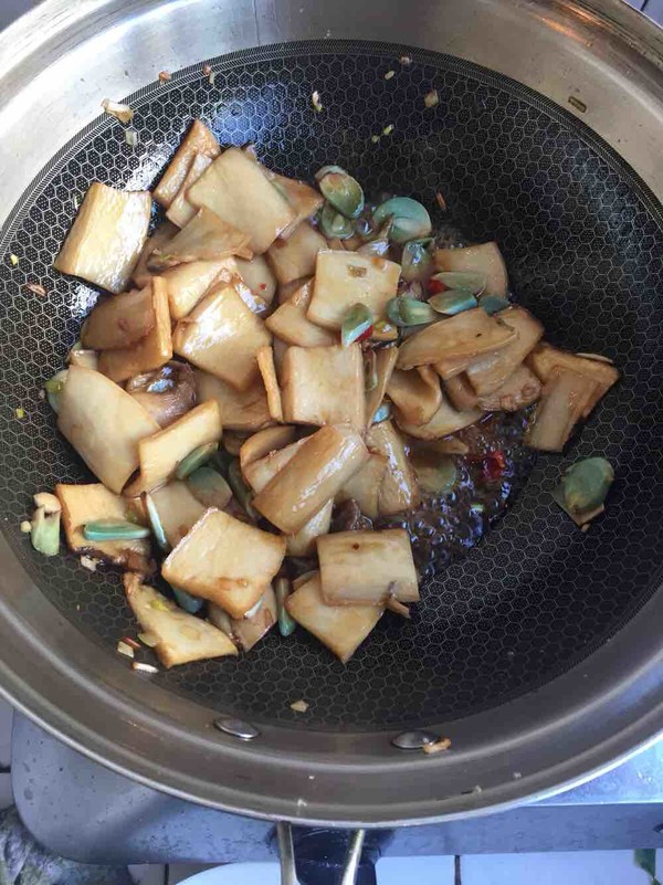 Laba Garlic Pleurotus Eryngii recipe