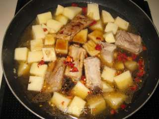 Pork Ribs Stewed Potatoes recipe