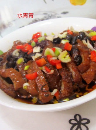 Steamed Dongpo Pork with Black Bean Sauce recipe