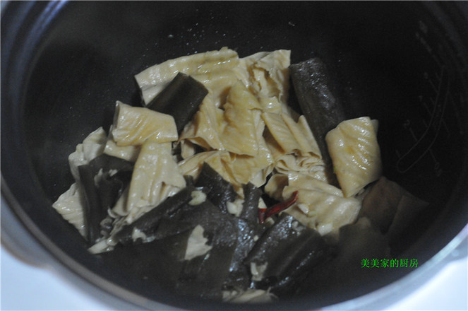 Seaweed Stewed Bean Curd recipe