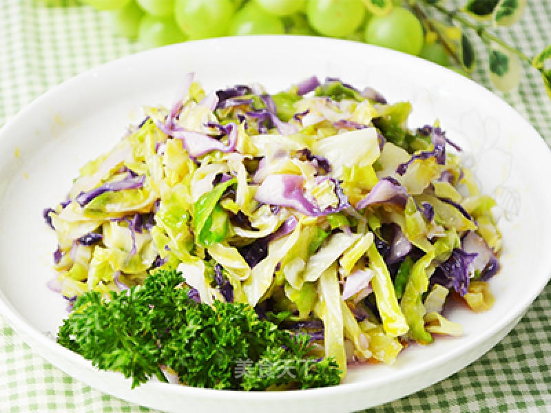 Two-color Cabbage recipe