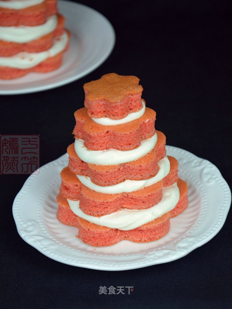 Cream Cake Tower recipe