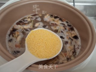 Millet Chicken Congee recipe
