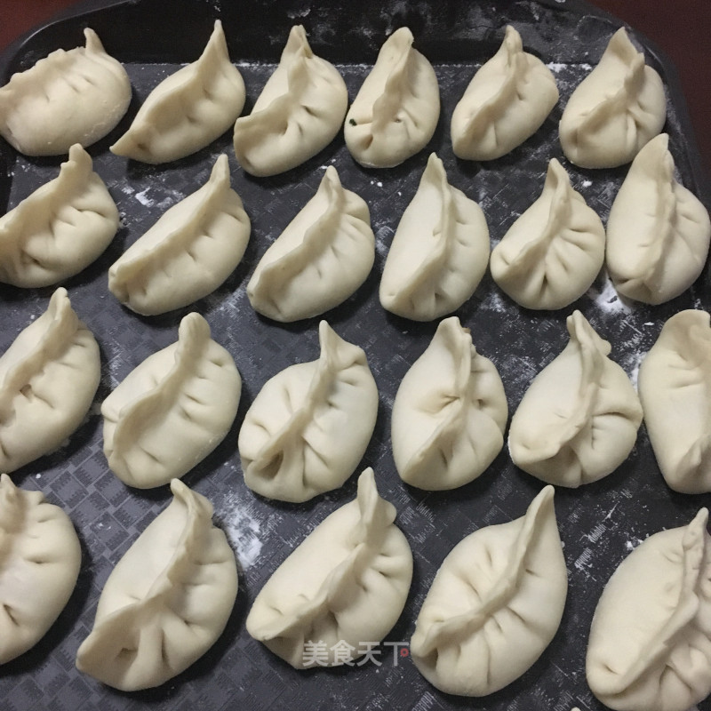 Oatmeal and Mushroom Pork Dumplings recipe