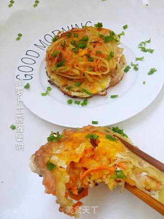 Carrot Potato Quiche recipe