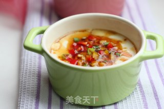 [pepper Ham Tofu Flower] Make The Delicious More Beautiful recipe