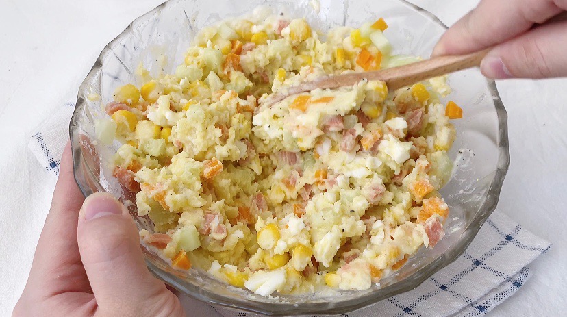 The Best Meal Replacement for Weight Loss‼ ️low-calorie High-value Mashed Potato Salad recipe