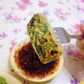 Spinach Dipped Custard recipe
