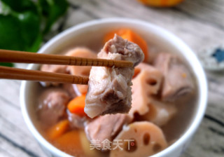 #trust之美#lotus Root and Carrots Stewed Pork Ribs recipe