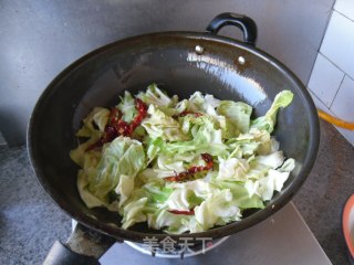 Stir-fried Green Cabbage recipe