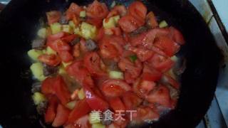 Goulash with Tomatoes and Potatoes recipe