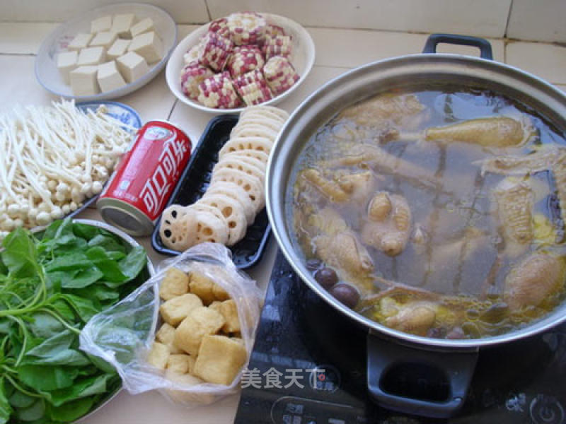 Nourishing Medicated Chicken Soup Hot Pot recipe
