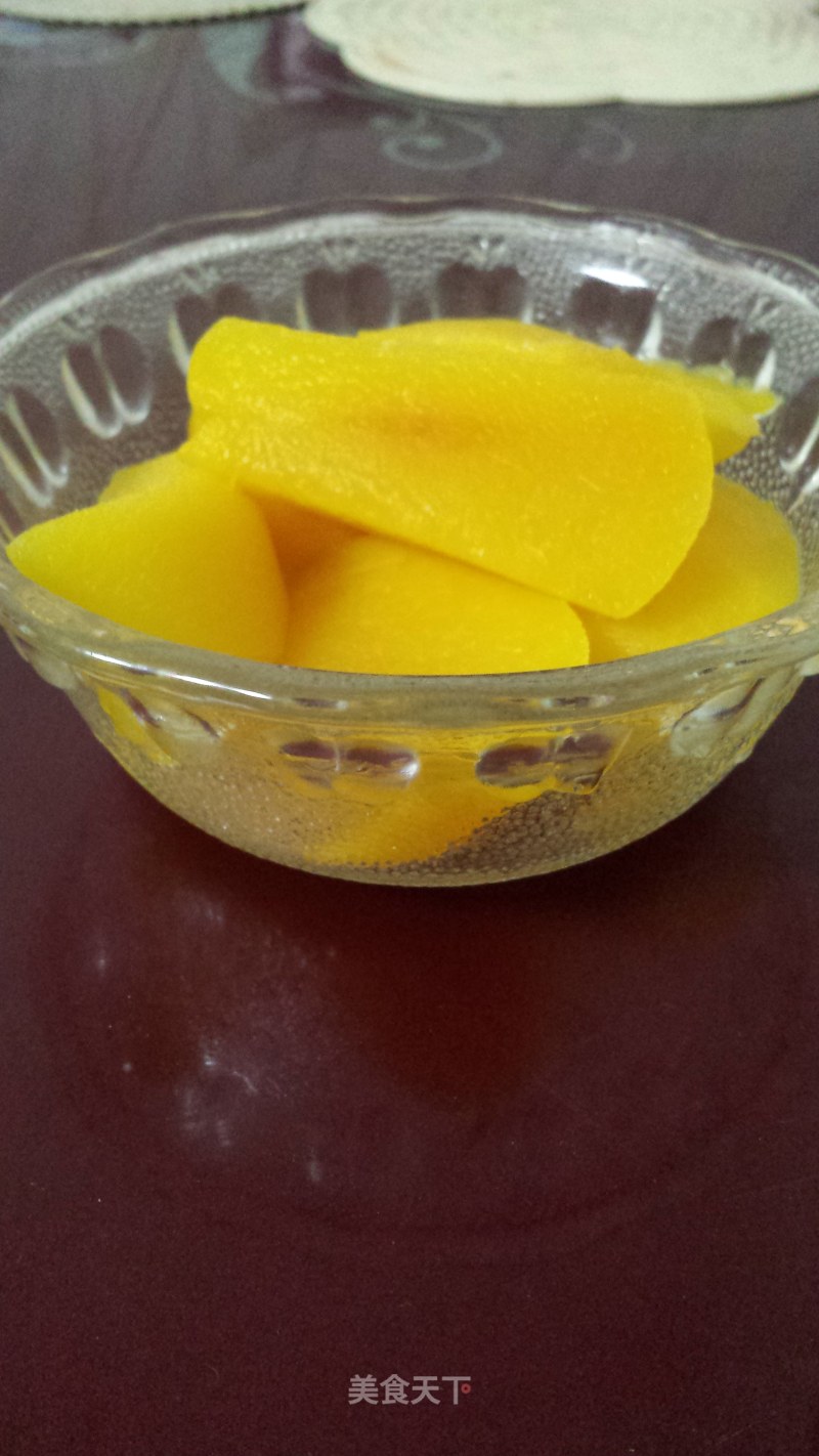 Canned Yellow Peach recipe