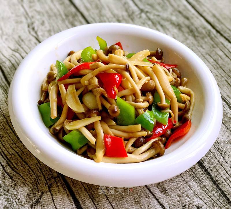 Stir-fried Crab Mushroom recipe