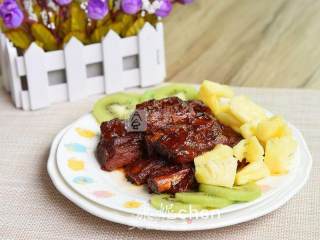 #aca烤明星大赛#roasted Pork Ribs recipe