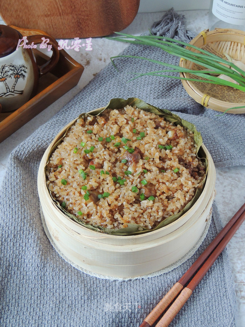 Glutinous Rice with Ribs recipe