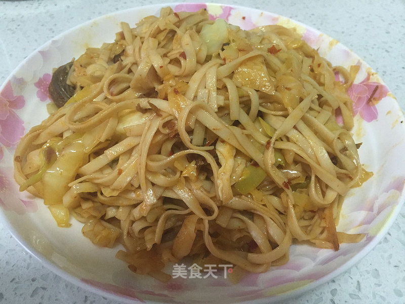 Spicy Vegetable Fried Noodles recipe