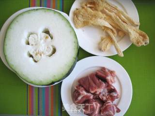 Bamboo Sun and Winter Melon Pork Rib Soup recipe