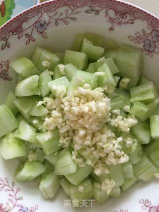 Garlic Cucumber recipe