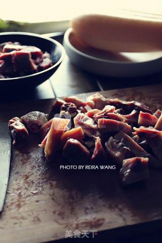 Cured Duck Braised Lotus Root recipe