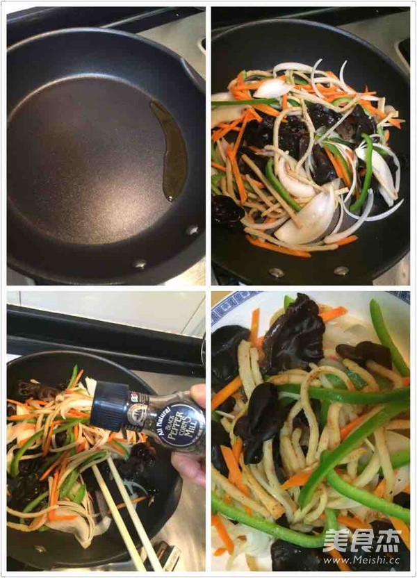 Lazy Version of Korean Mixed Vegetables recipe