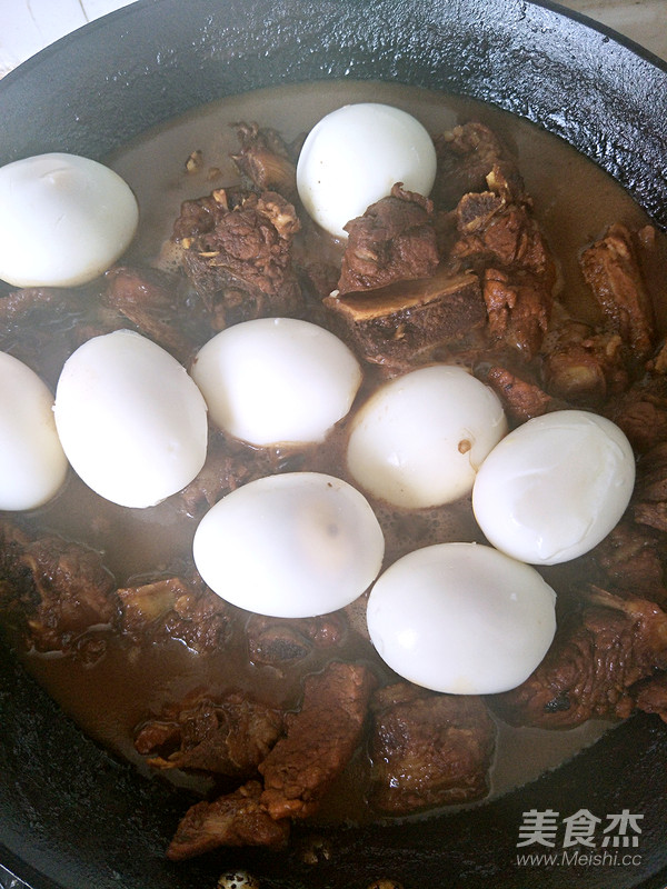 Spare Ribs and Eggs recipe