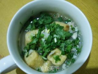 Soy Bean Soaked Vermicelli Chicken Soup recipe