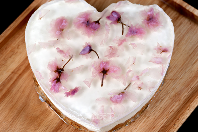 Sakura Jelly Cheesecake Depp Baking Lab recipe