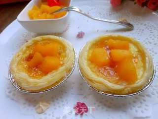 Yellow Peach Egg Tart recipe