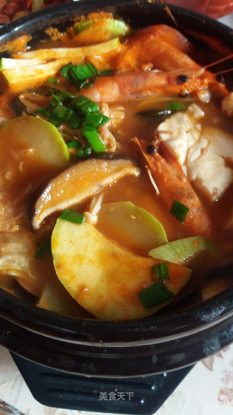 Simple Korean Dumpling Soup recipe