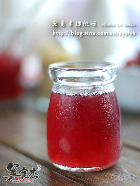 Saponified Rice Cherry Jelly recipe