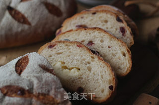 Rich and Rich Taste~【whole Wheat Cranberry Cheese Soft European】 recipe