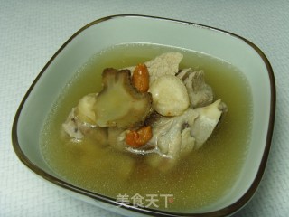 American Ginseng Tian Qi Pork Soup recipe